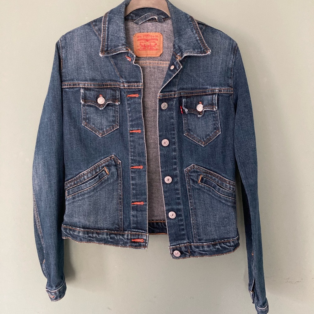 Vintage Levi Strauuss & Co denim jean jacket